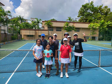 Group tennis lesson singapore