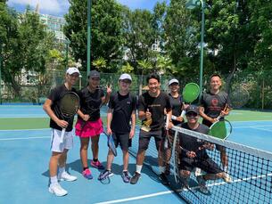 Group tennis lesson singapore